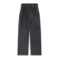 Tonal LD Double-Waist Vintage-Wash Pants