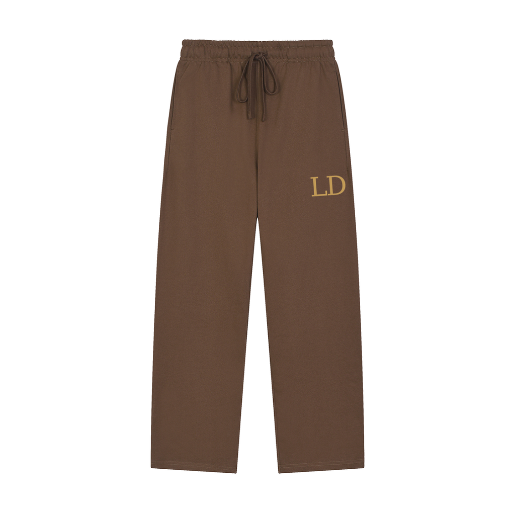 LD Monogram Straight-Leg Sweatpants