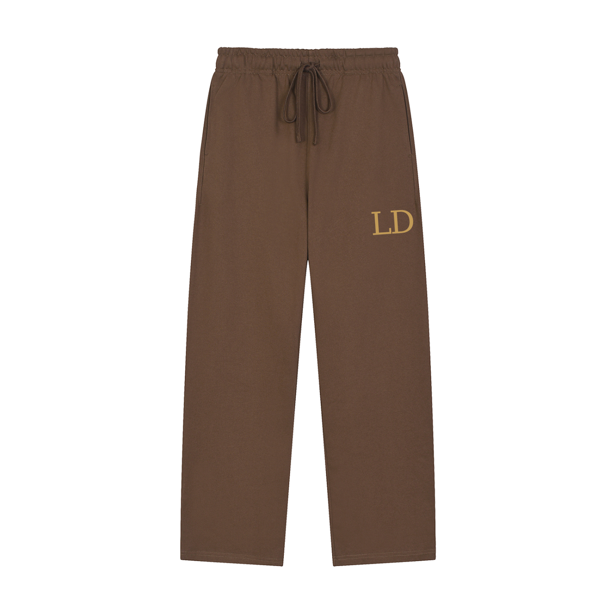 LD Monogram Straight-Leg Sweatpants