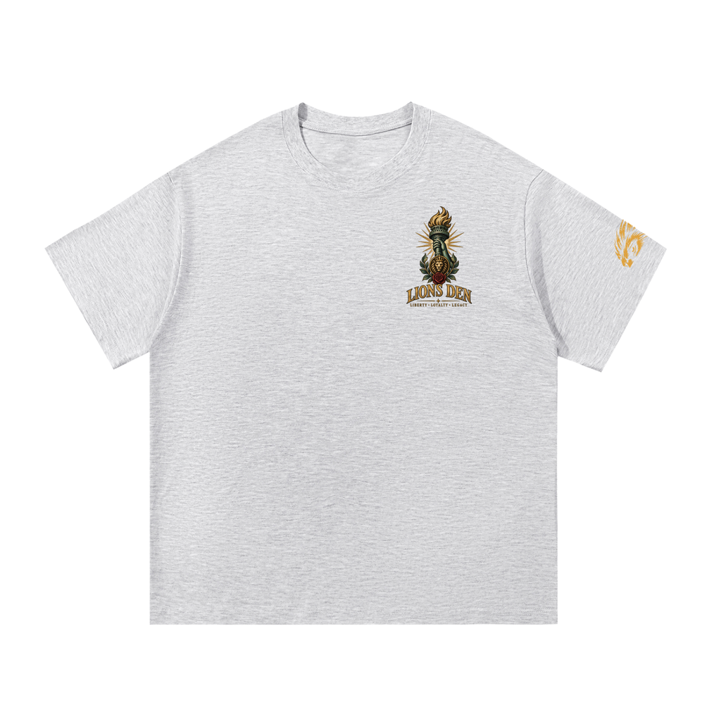Crowned Lion Crest Essential Cotton Tee