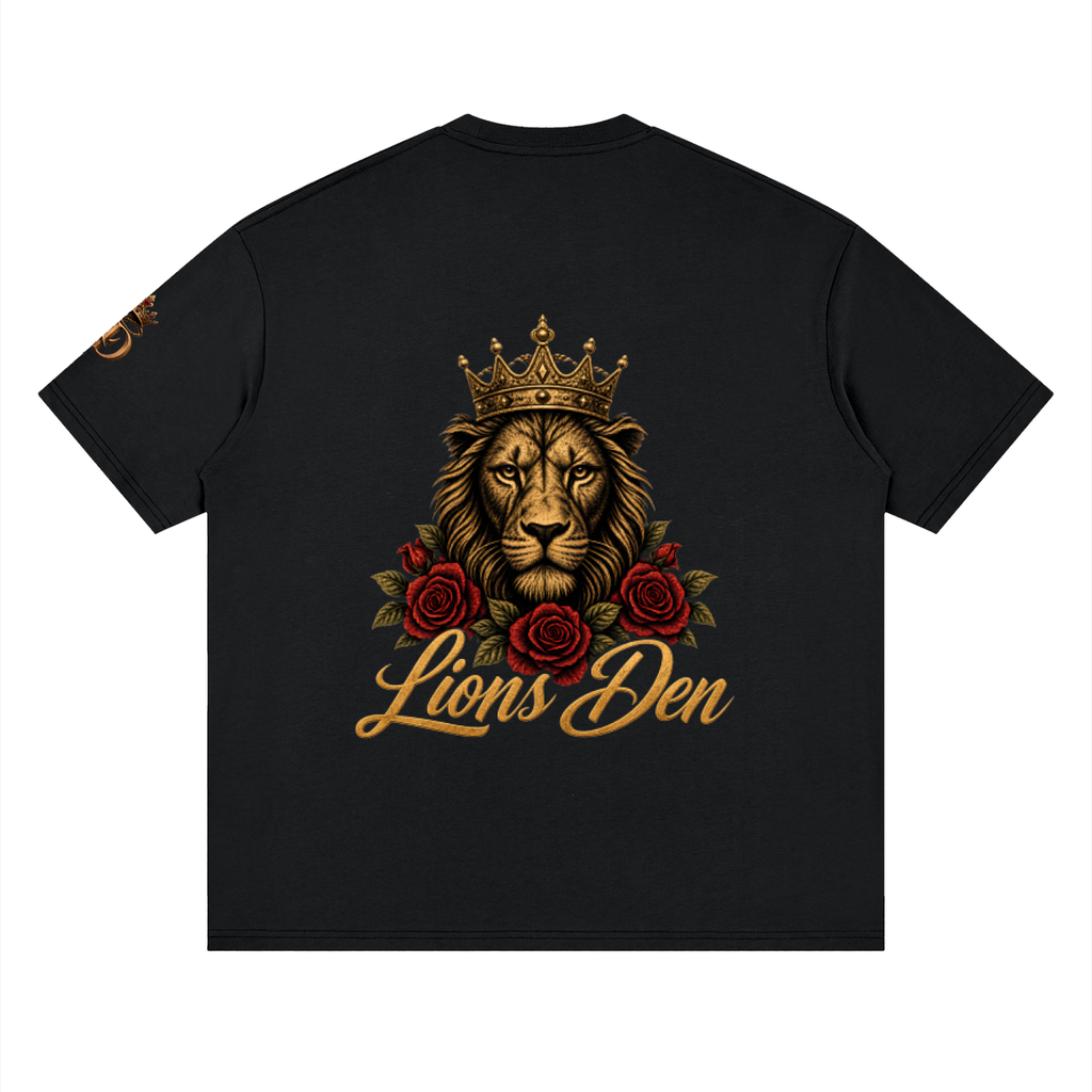 Built for the Pride Lion Streetwear Drop-Shoulder Tee