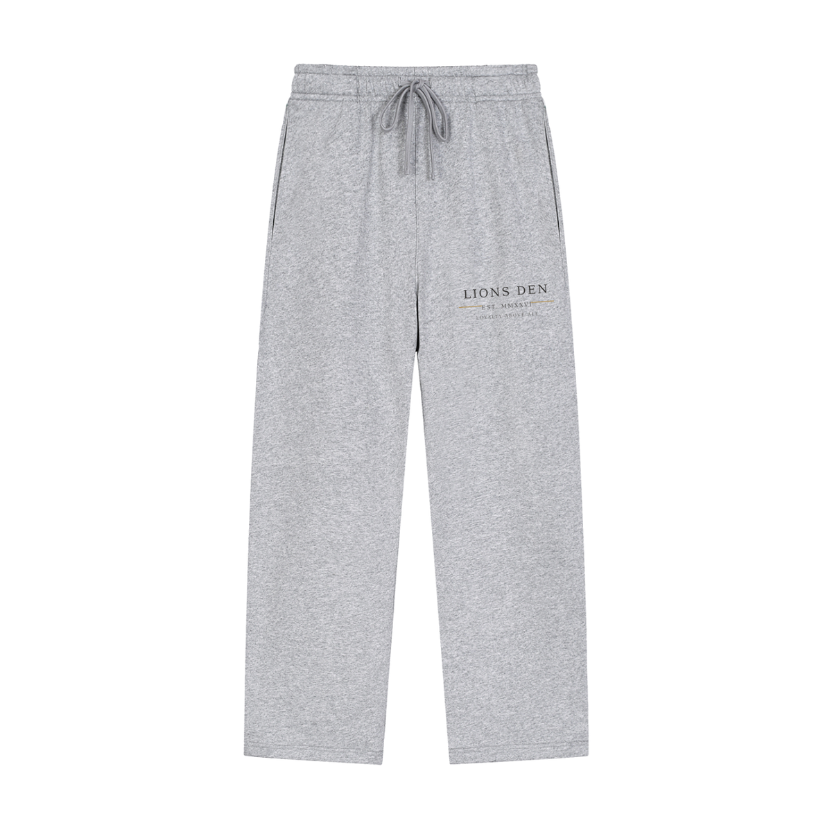 Loyalty Above All Straight-Leg Sweatpants