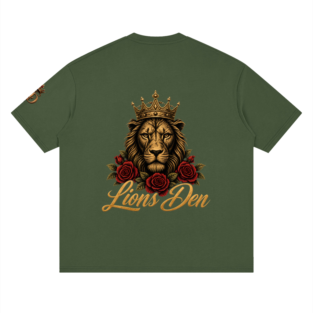 Built for the Pride Lion Streetwear Drop-Shoulder Tee