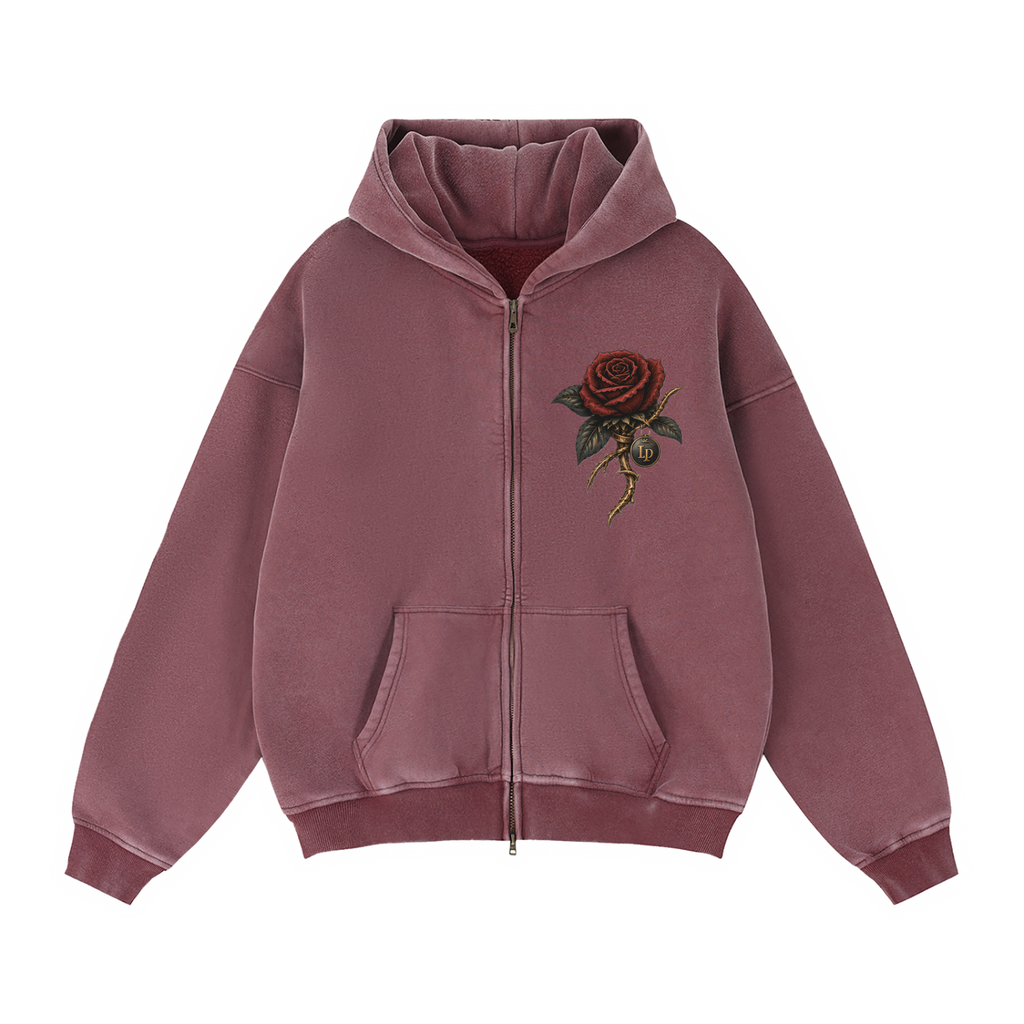 One Den One Pride Snow-Wash Zip Hoodie