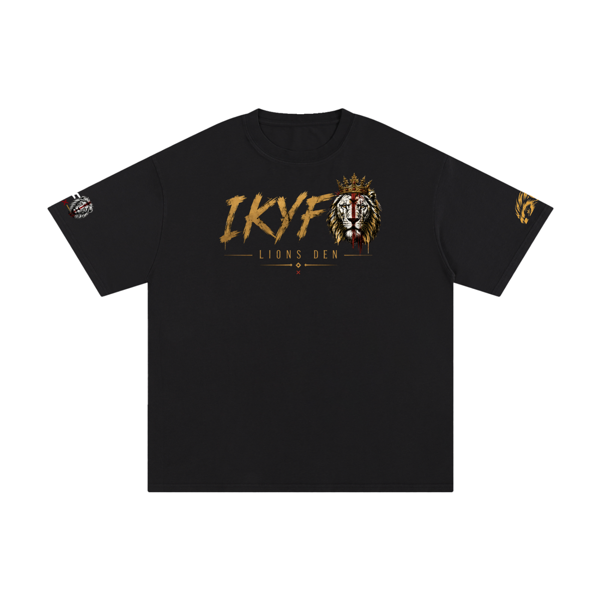 IKYF Lion White Pure Cotton Tee