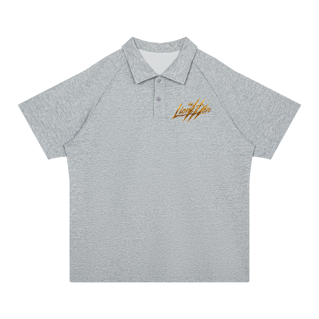 Lions Den Script Claw Classic Polo