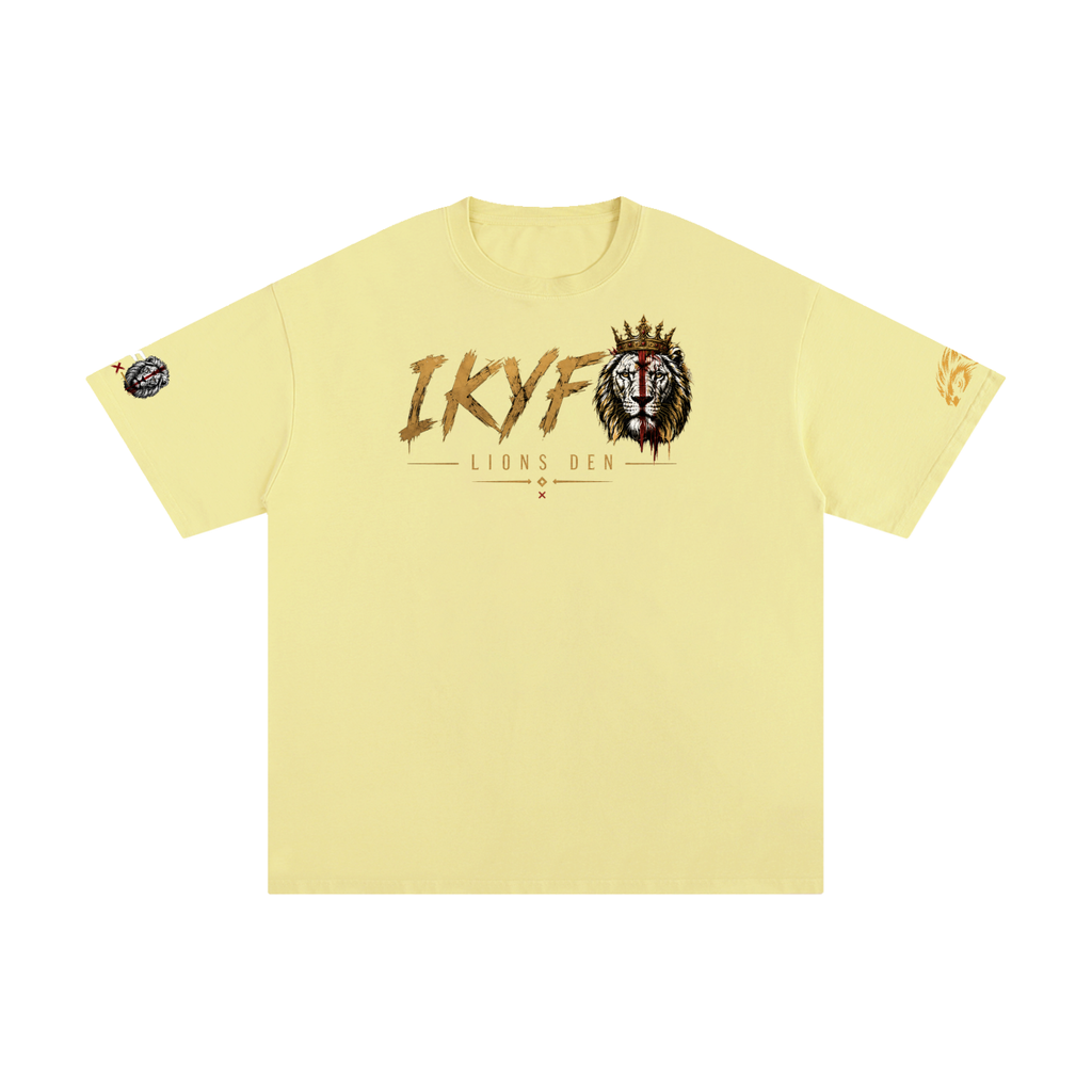 IKYF Lion White Pure Cotton Tee