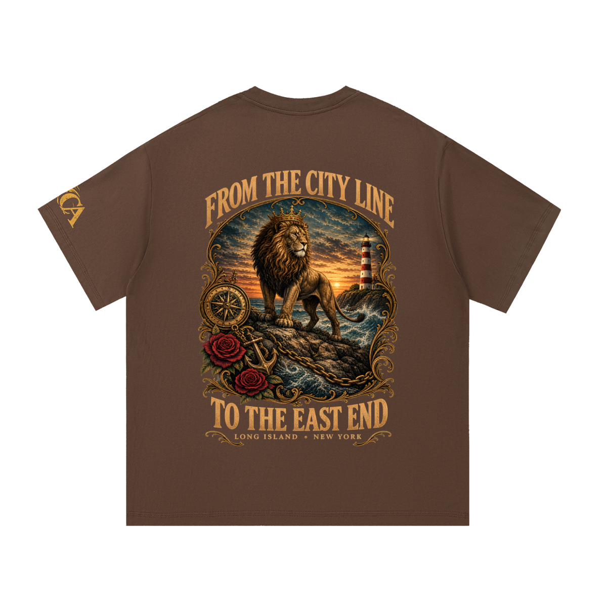 From the City Line to the East End Oversized Tee