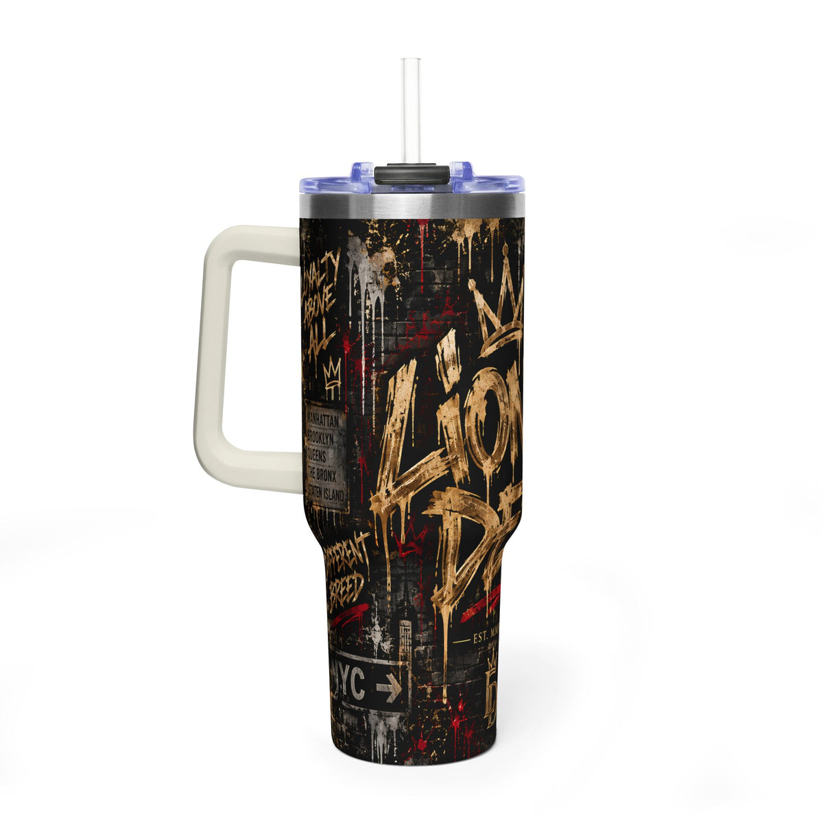 Brick by Brick Lions Den Tumbler, 40oz