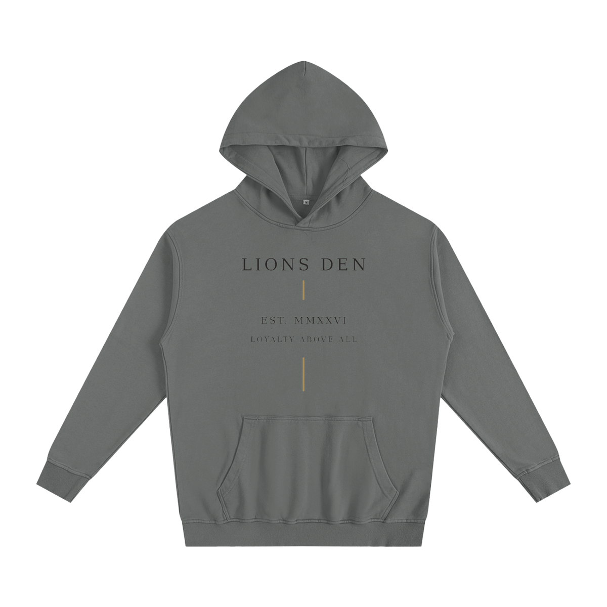 Loyalty Line Oversized Essential Hoodie