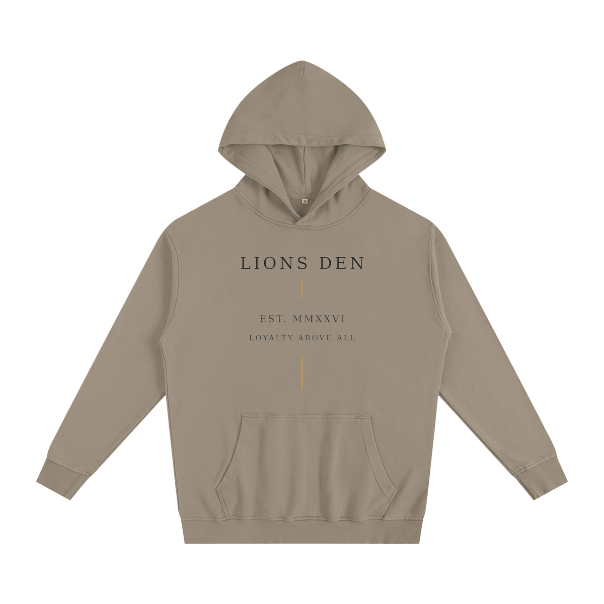 Loyalty Line Oversized Essential Hoodie