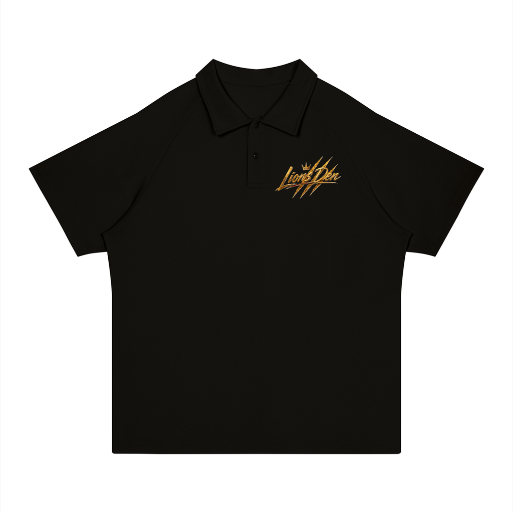 Lions Den Script Claw Classic Polo