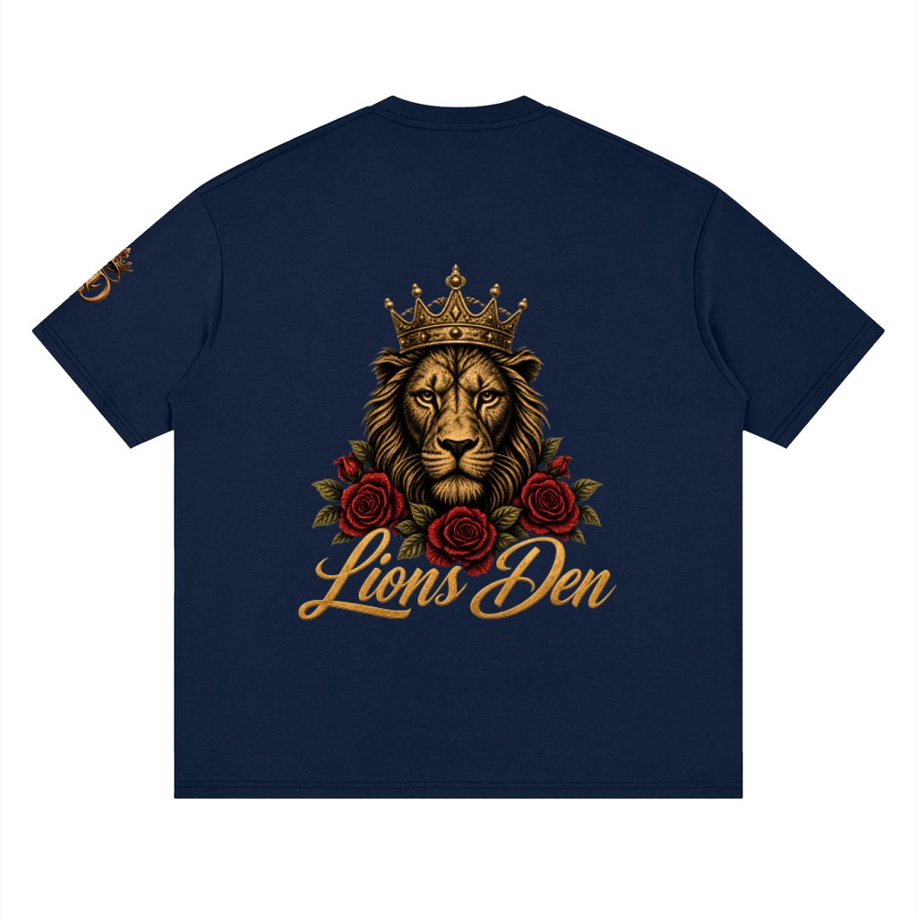 Built for the Pride Lion Streetwear Drop-Shoulder Tee