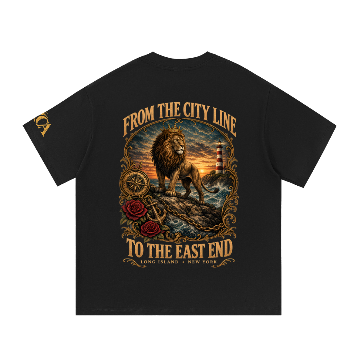 From the City Line to the East End Oversized Tee