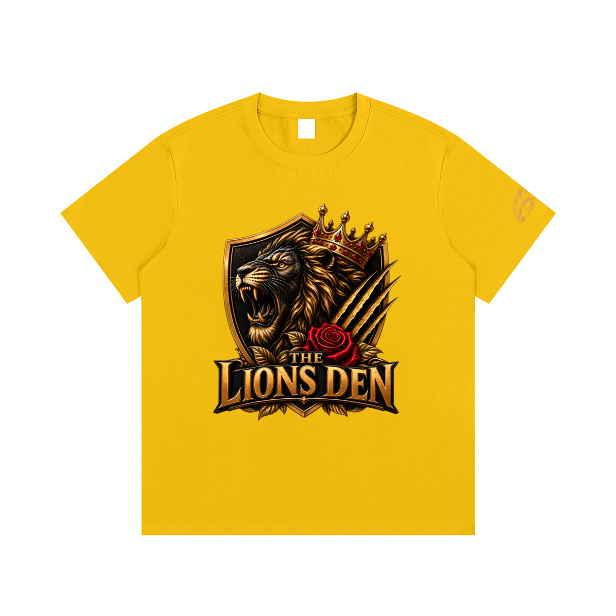 Crowned Lion Roar Essential Cotton Tee