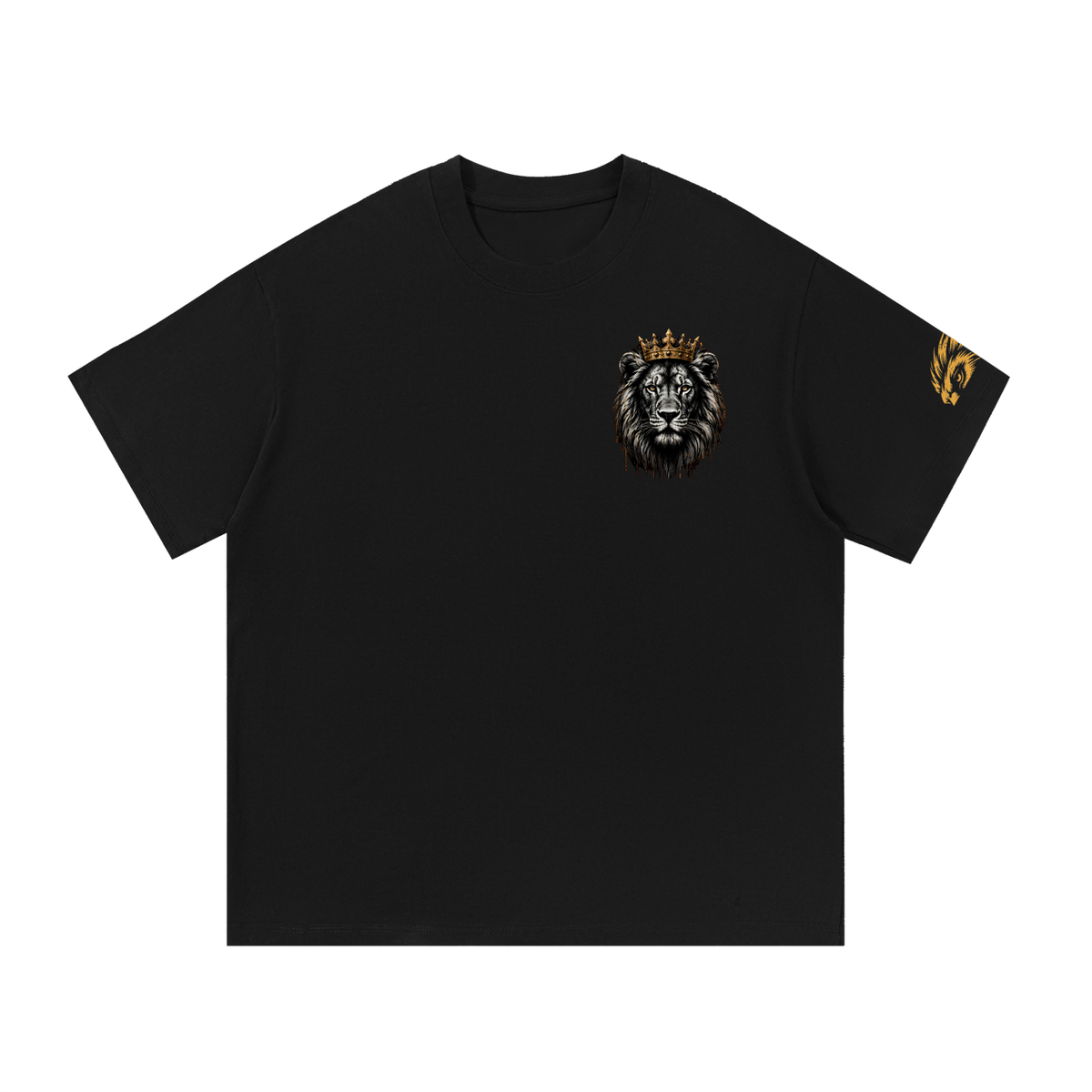 Crowned Lion Chest Essential Cotton Tee
