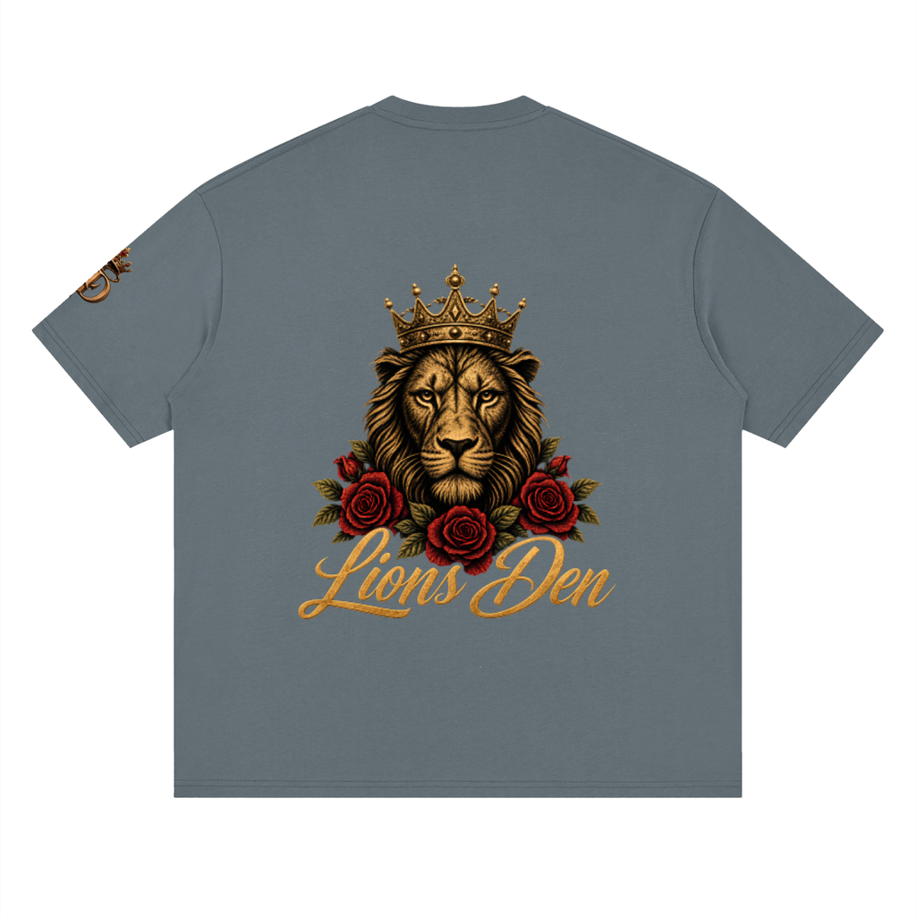 Built for the Pride Lion Streetwear Drop-Shoulder Tee