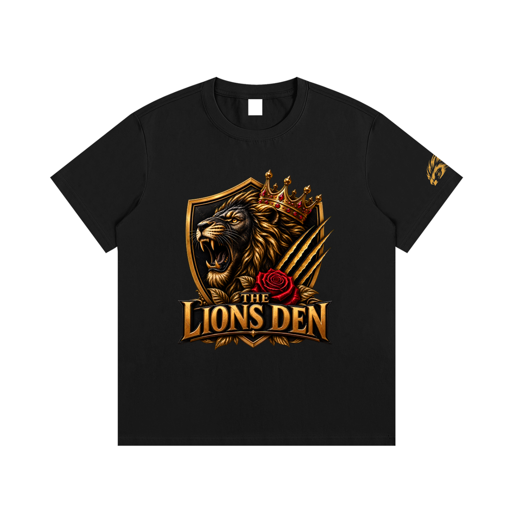 Crowned Lion Roar Essential Cotton Tee