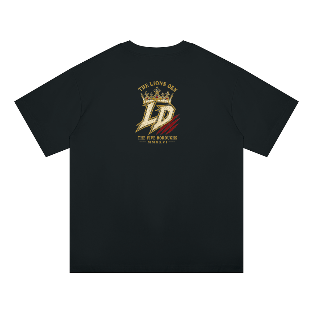 Roar of the Den Oversized Drop-Shoulder Tee
