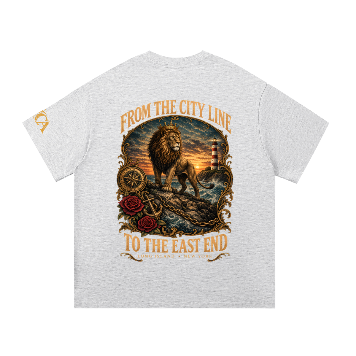 From the City Line to the East End Oversized Tee