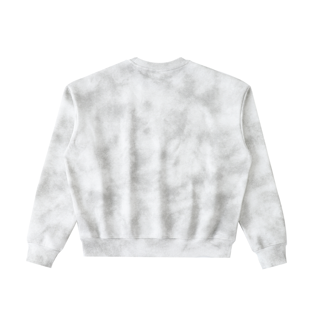 Lions Den EST. 2026 Dirty-Wash Boxy Fleece Sweatshirt