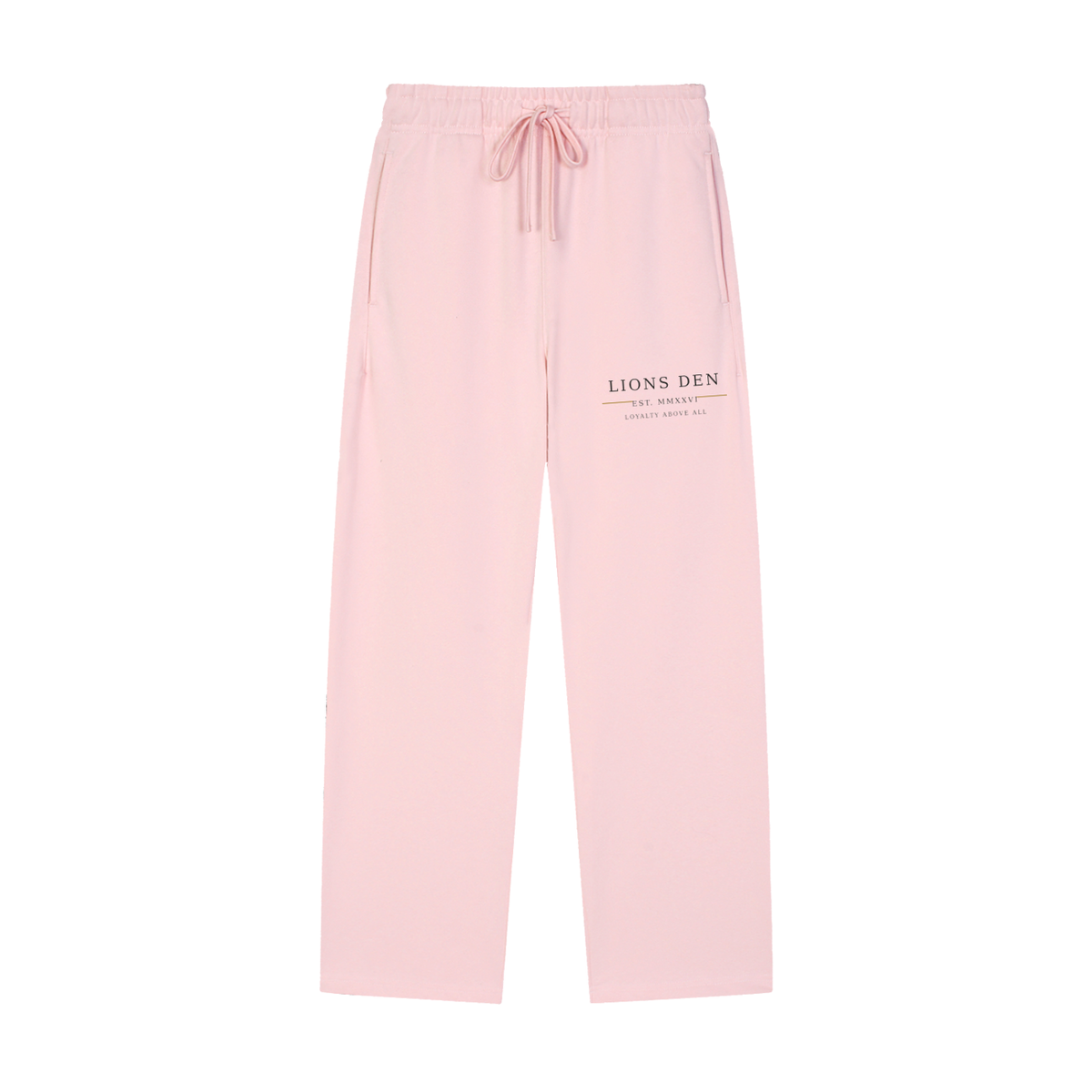 Loyalty Above All Straight-Leg Sweatpants