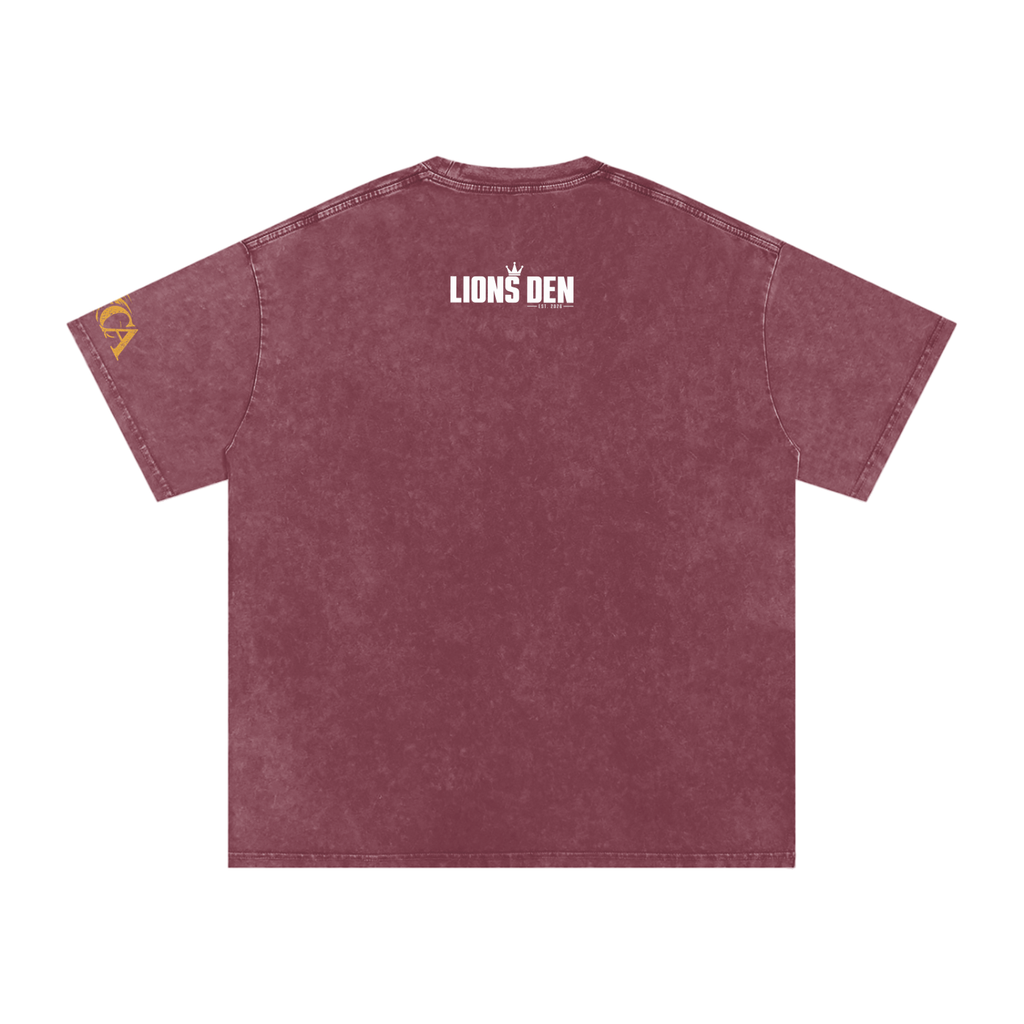 Pride Manifesto Lion Snow-Wash Oversized Tee