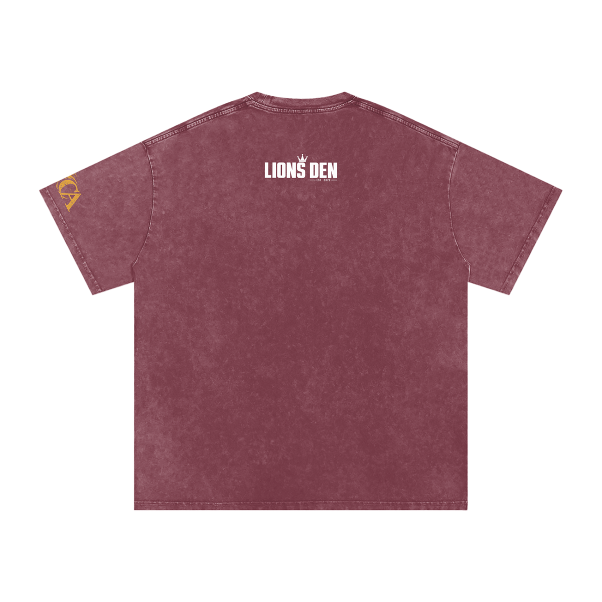 Pride Manifesto Lion Snow-Wash Oversized Tee