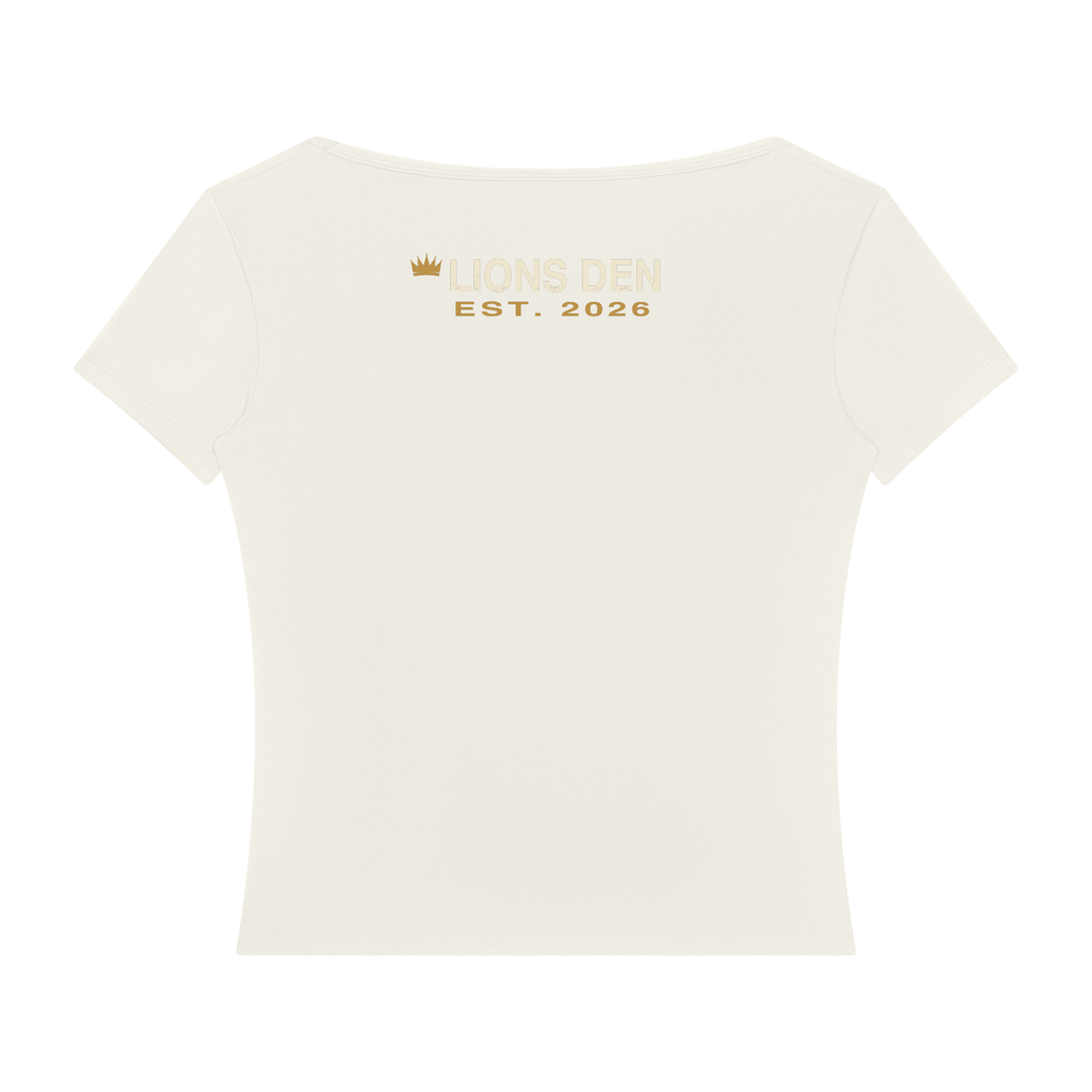 Pretty Untamed Square-Neck Training Tee