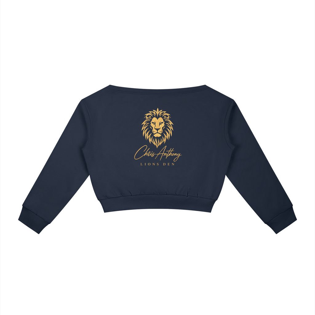 Lions Den The Pride women's off-shoulder sweatshirt product view 6