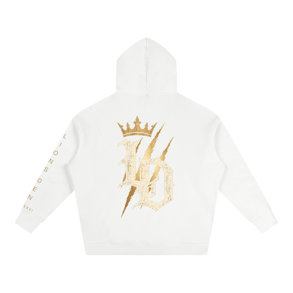 Crowned Gothic LD Oversized Fleece Hoodie
