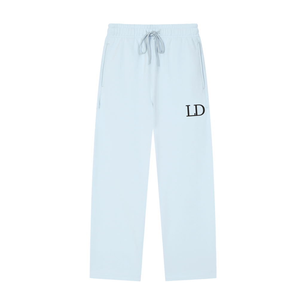 LD Minimal Straight-Leg Sweatpants