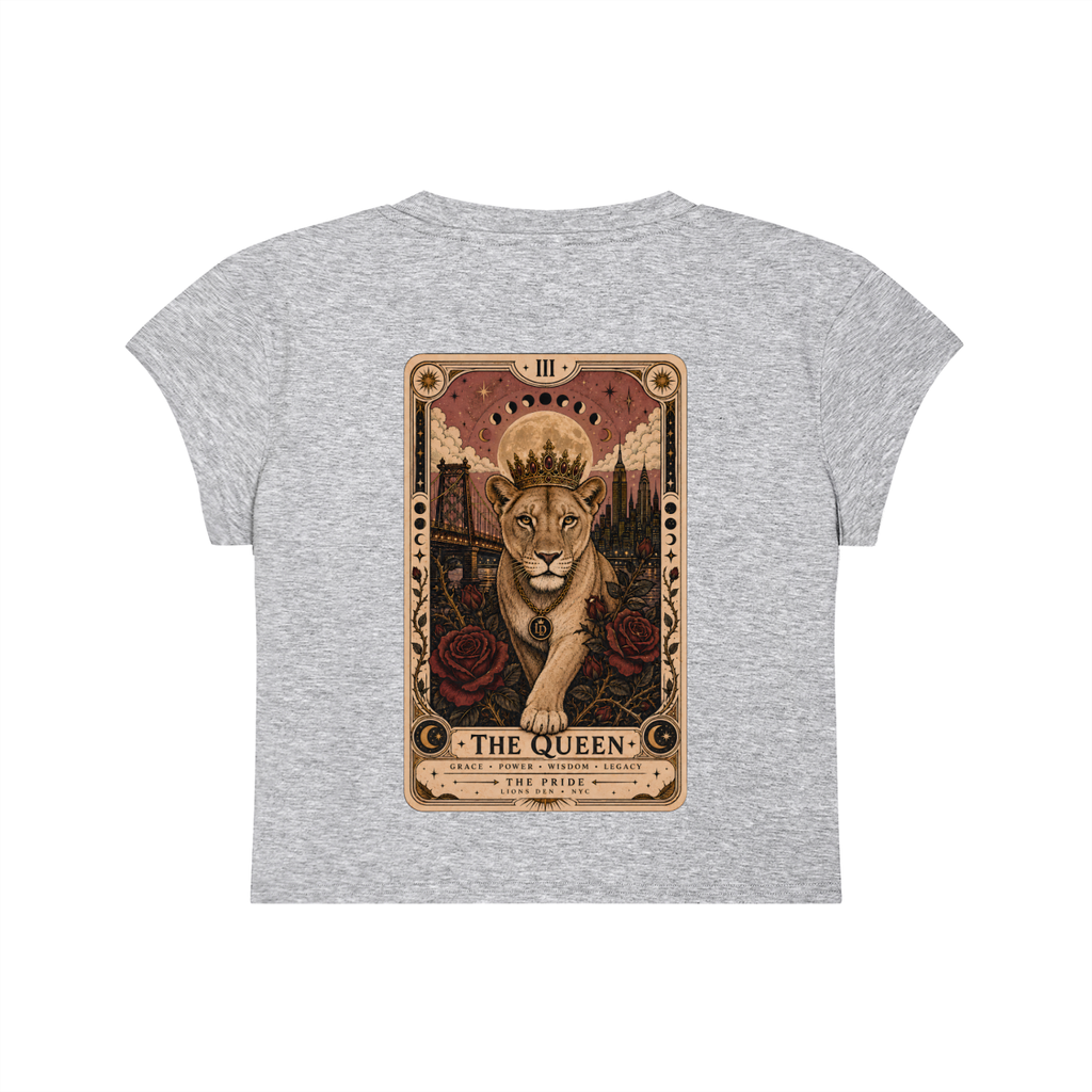 The Queen Lioness Women’s Cropped Tee
