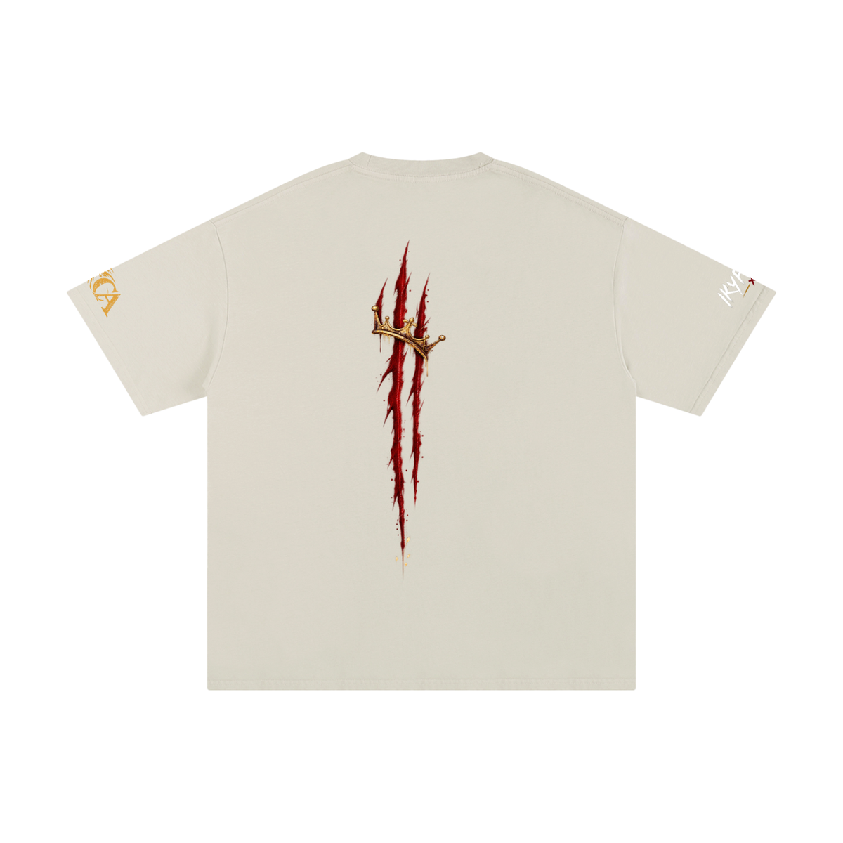 IKYF Lion White Pure Cotton Tee