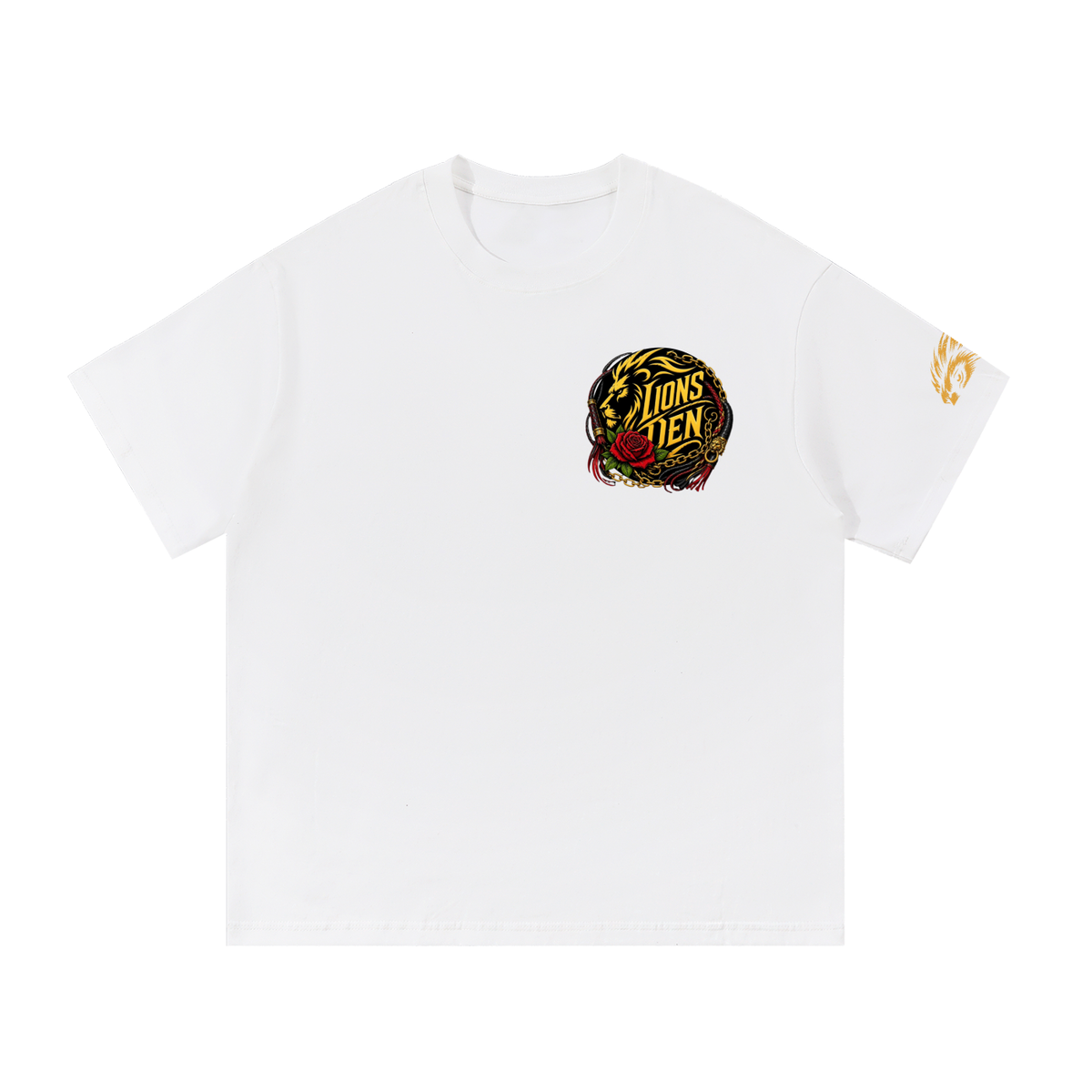 Crowned Lion Seal Essential Cotton Tee