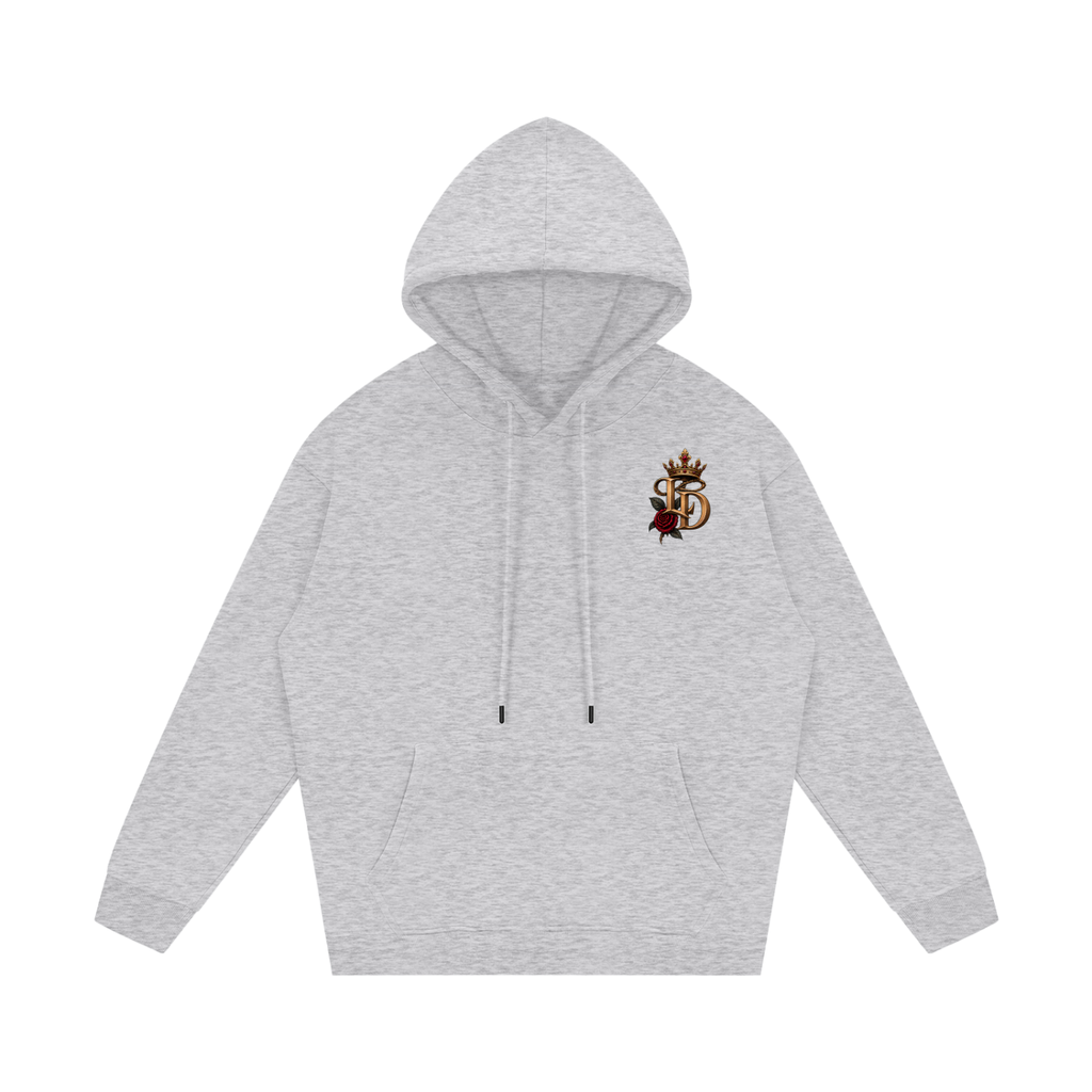 Crowned Rose Medallion Fleece Hoodie