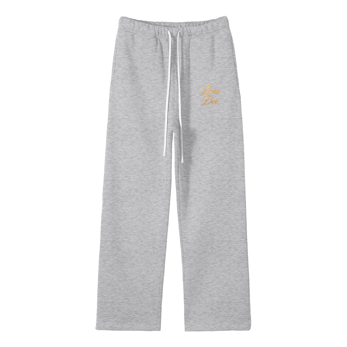 Lions Den Script Straight-Leg Fleece Pants