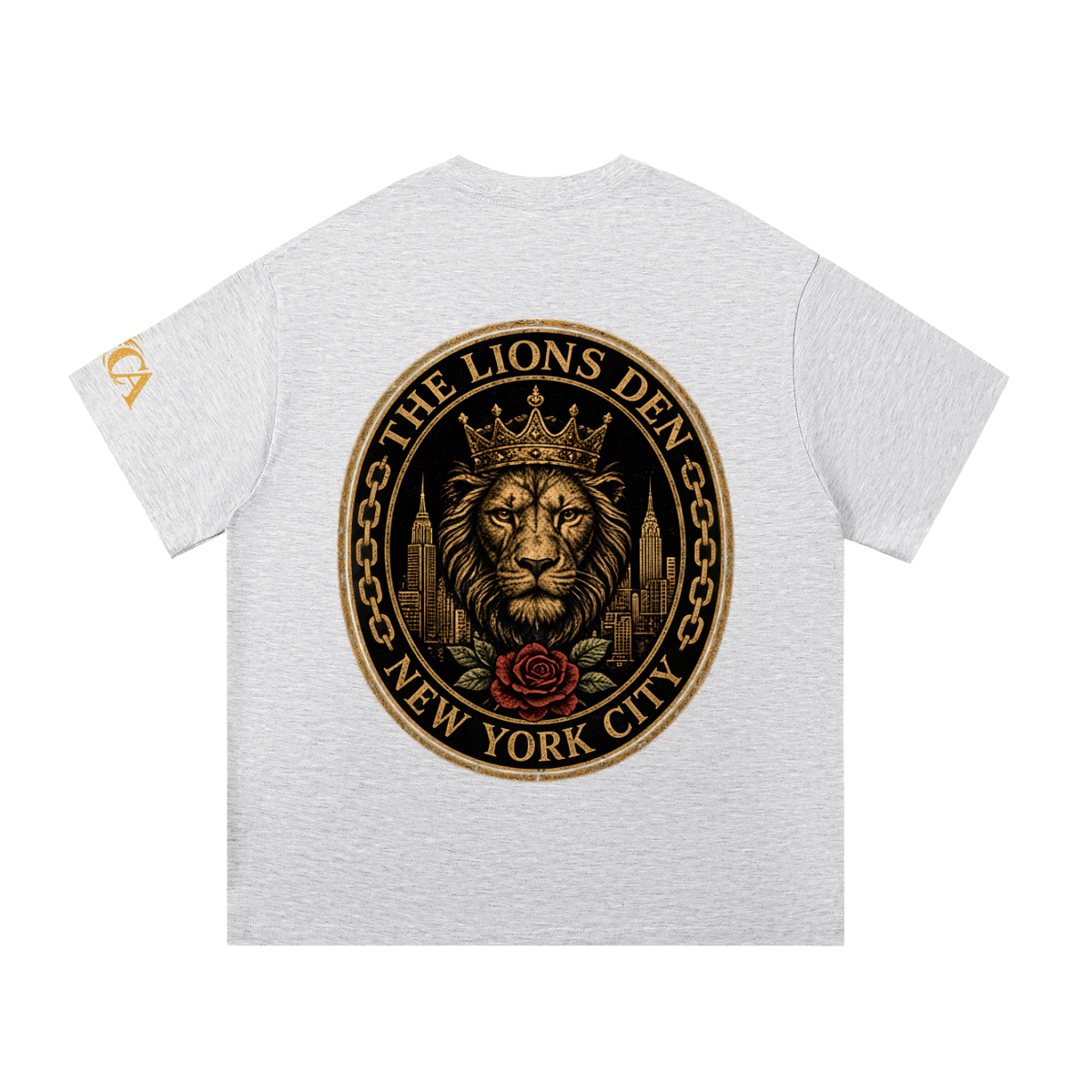 Lions Den New York City Emblem Oversized Tee