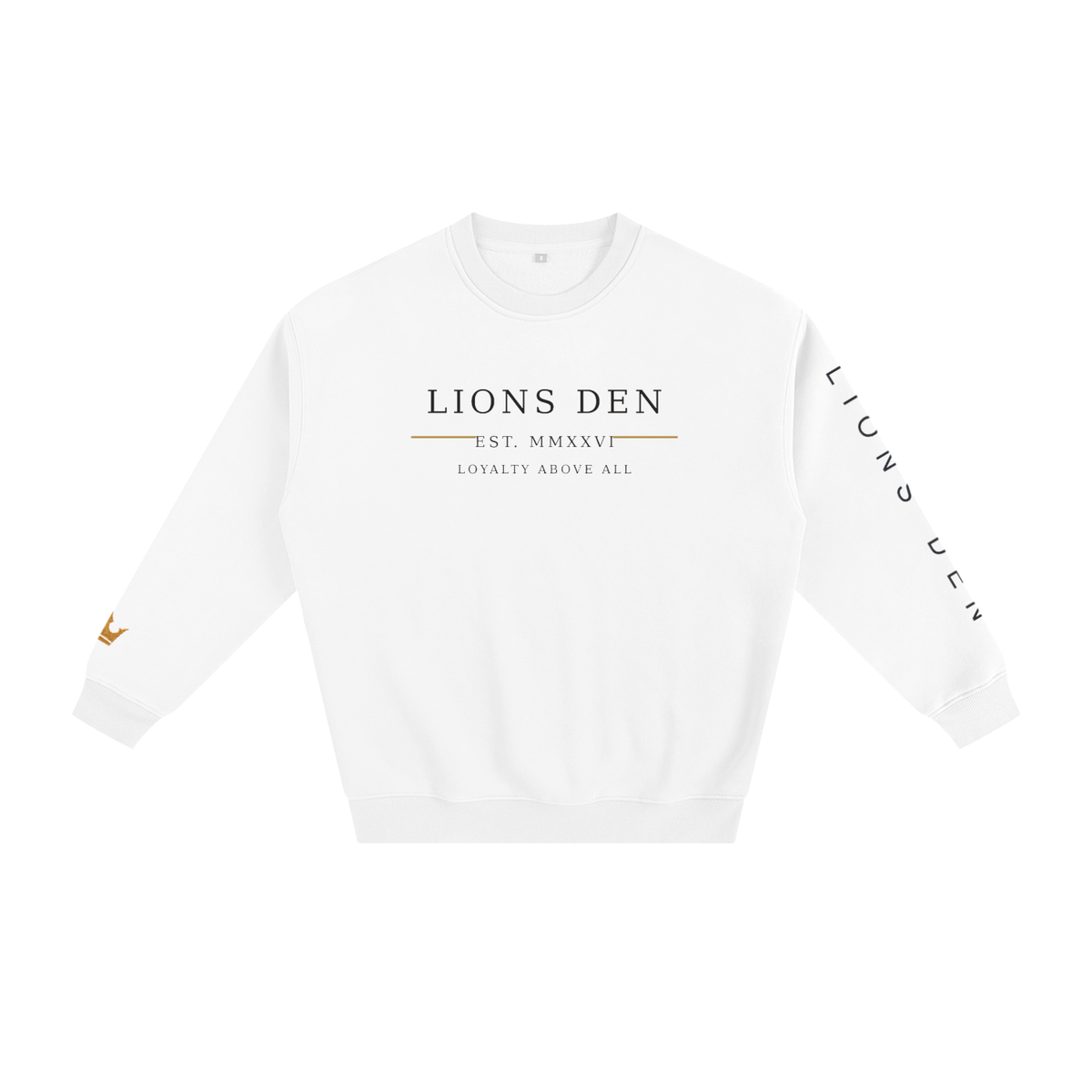 Loyalty Above All Linework Fleece Crewneck