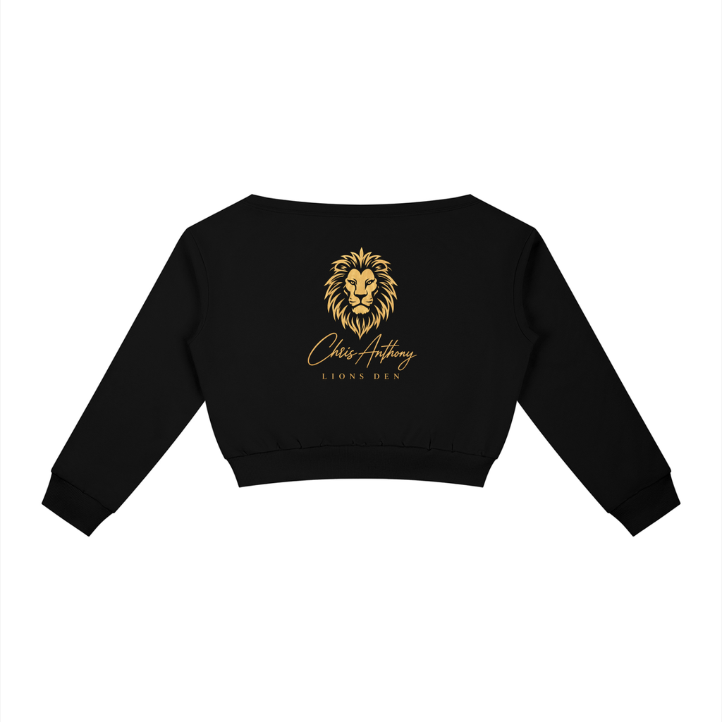 Lions Den The Pride women's off-shoulder sweatshirt product view 2