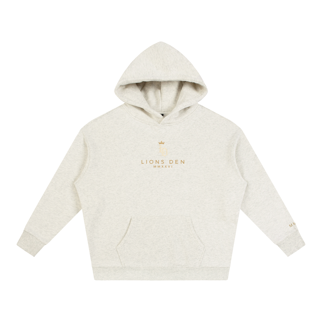 Crowned Gothic LD Oversized Fleece Hoodie