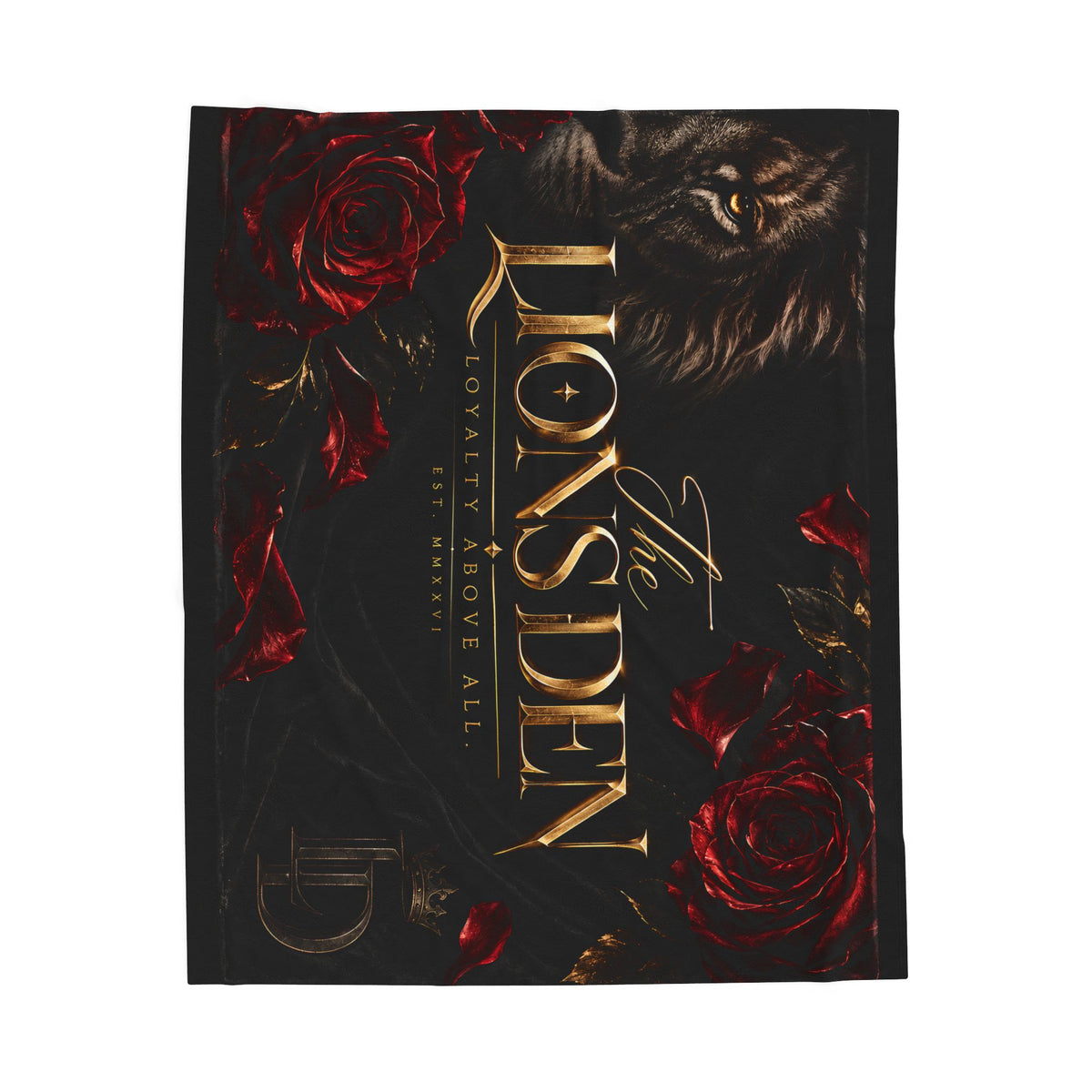 Loyalty Above All Roses Velveteen Blanket