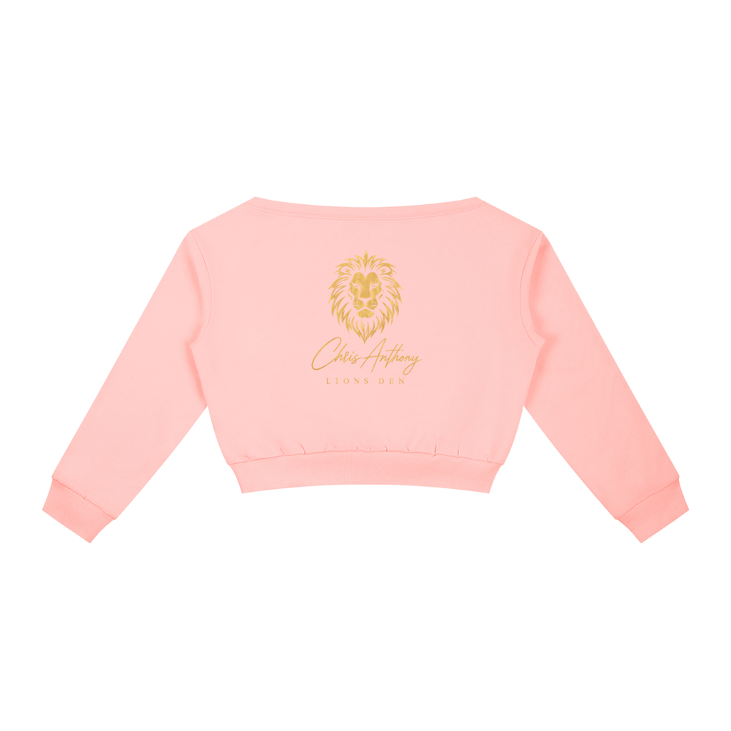 Lions Den The Pride women's off-shoulder sweatshirt product view 4