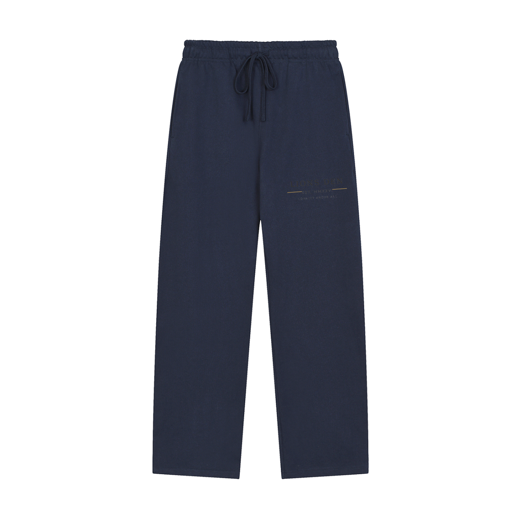 Loyalty Above All Straight-Leg Sweatpants