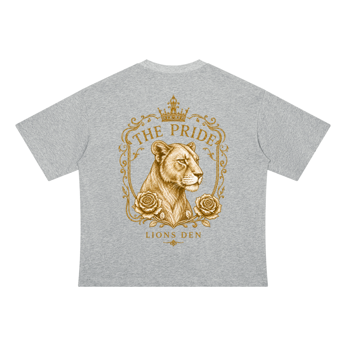 LD Classic Monogram Drop-Shoulder Cotton Tee