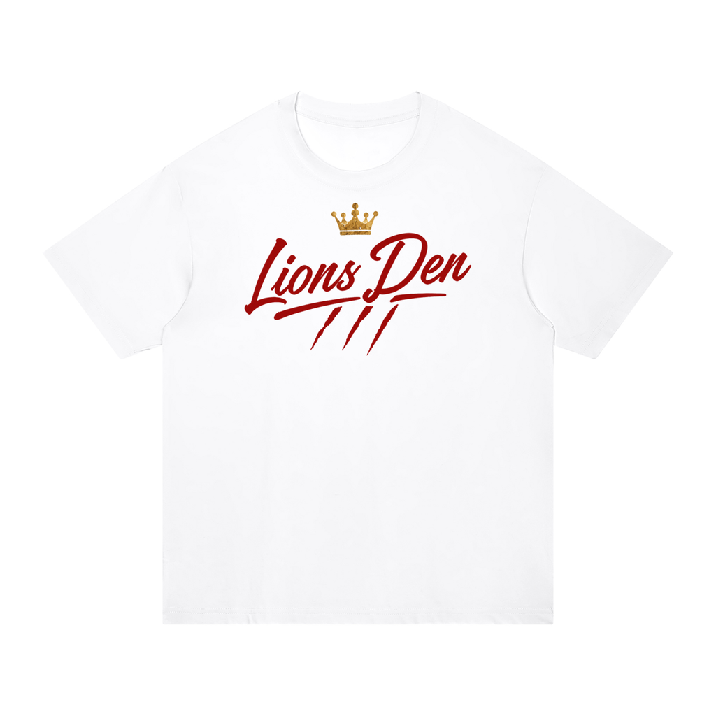 Ruby Lions Den Script Classic-Fit Cotton Tee