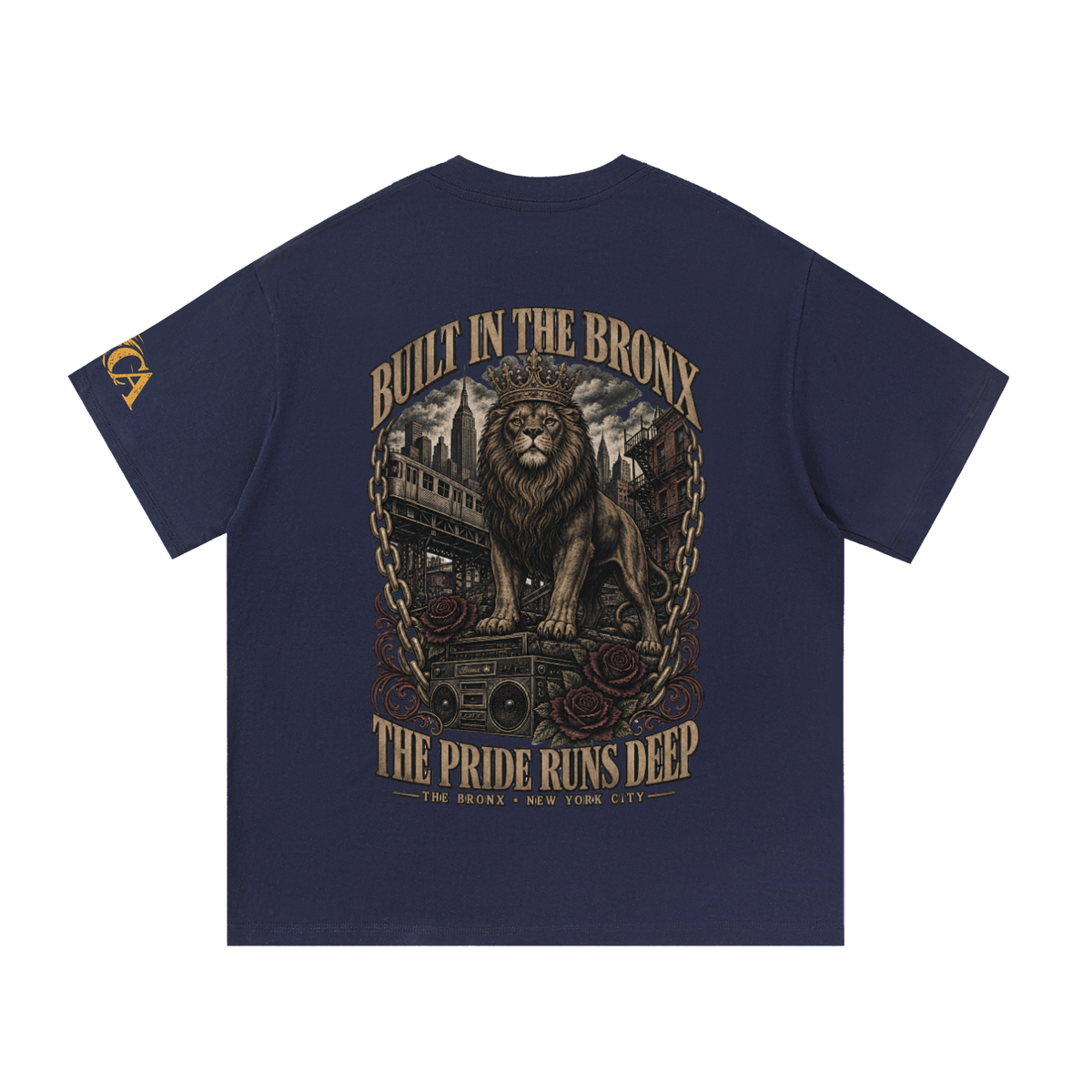 Lions Den Serif Essential Cotton Tee