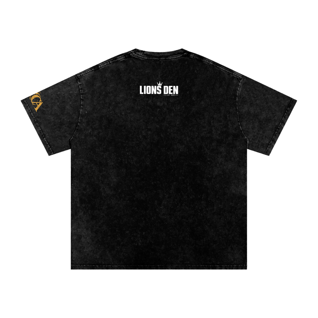 Pride Manifesto Lion Snow-Wash Oversized Tee