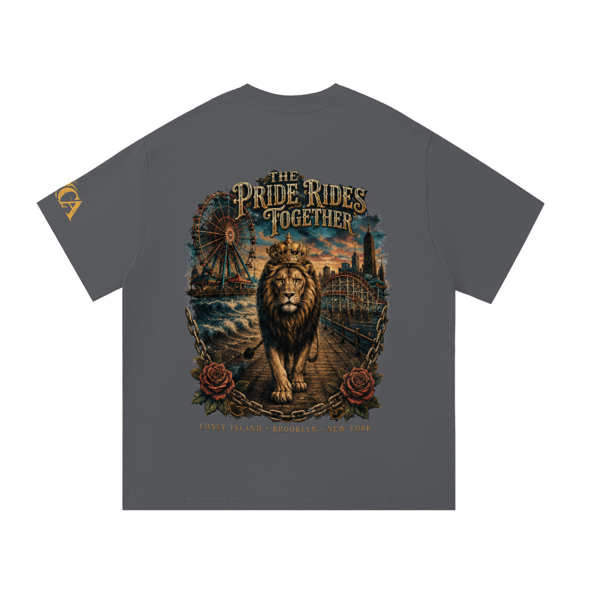 Built for the Pride Crest Essential Cotton Tee