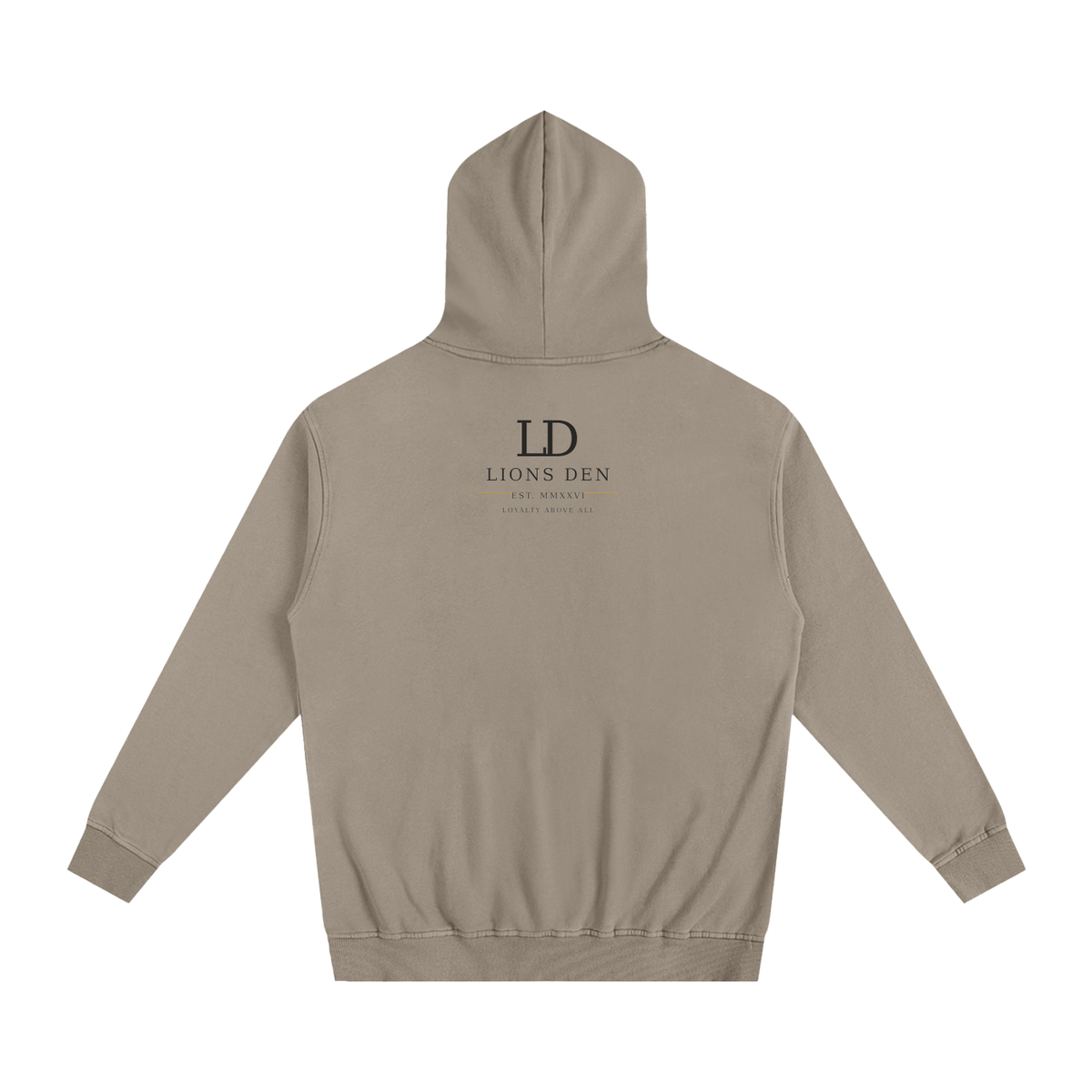 Loyalty Line Oversized Essential Hoodie